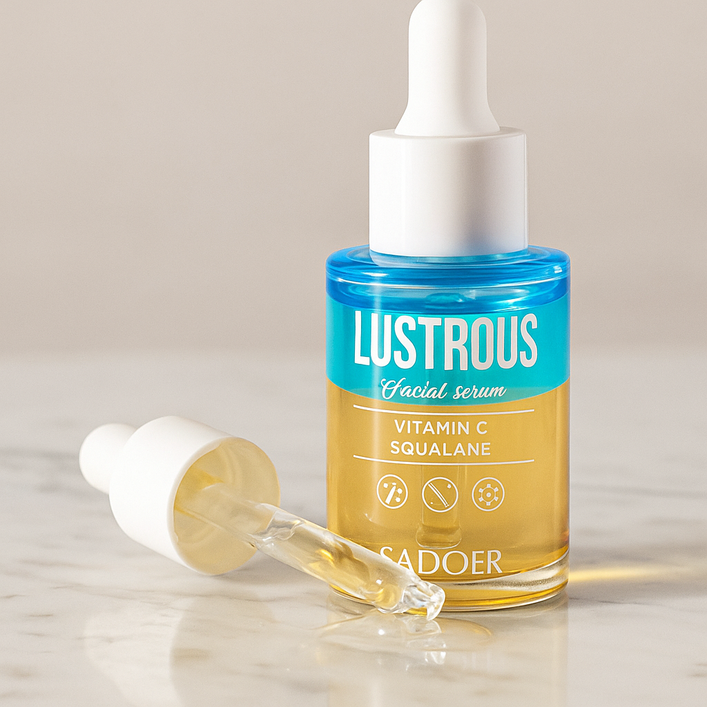 Sérum Facial Rejuvenecedor - Vitamina C + Escualano